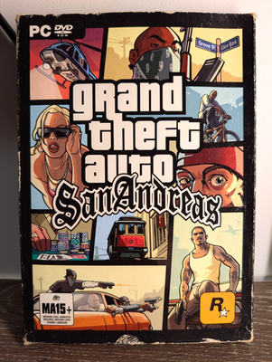 Grand Theft Auto San Andreas PC Game Big Box CIB City Guide