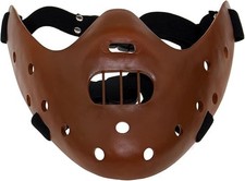 Hannibal Lecter Mask Cosplay The Silence of The Lambs Half Face Killer Halloween