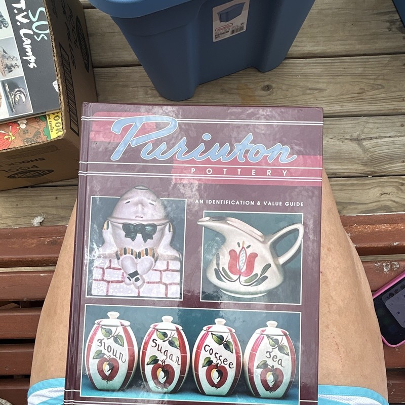 Collector Books Purinton Pottery Value Guide Hardcover Illustrated