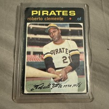 1971 Topps Roberto Clemente LOW GRADE #630