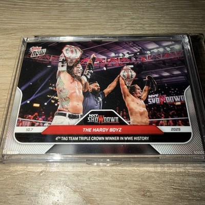 2025 Topps Now WWE #102 Jeff Hardy Matt Hardy Hardy Boyz NXT TNA *IN HAND!*