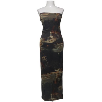 Micas, Maxikleid, Größe: XS, Schwarz/Mehrfarbig, Print, Damen #KsH