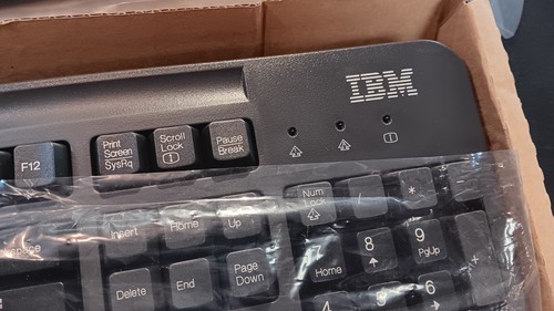 Black IBM Keyboard Model KB-0225 89P8400 - PS/2 - Picture 2 of 5