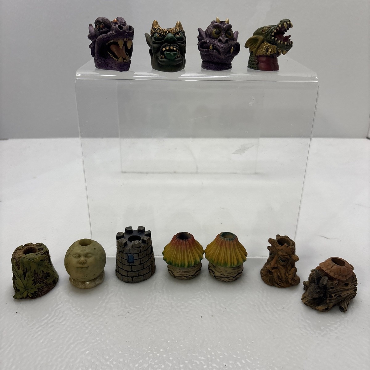 Snuffers Butt Headz Vintage 2002 Cigarette Extinguish Lot 11 Fantasy Dragon 