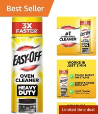 Easy-Off Heavy Duty Oven Cleaner Spray 145oz for Tough Grease Removal 0.06 per fl oz