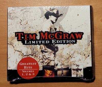 Tim McGraw  - Greatest Hits Volume 1 , 2 & 3 - Versandrabatt ab 2. CD -