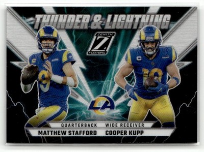 2022 Zenith #TL-MC Matthew Stafford / Cooper Kupp Thunder and Lightning