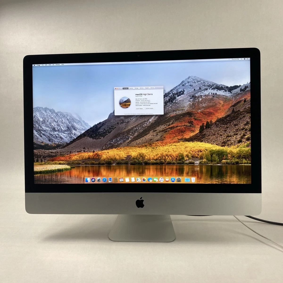 週末限定　Apple iMac 2012 27インチ 商品番号【88】 iMac 27インチ（Late2012）3.4Ghz intel Corei7 キーボード付き