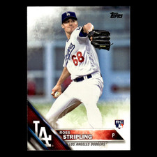 Ross Stripling Rookie #US9 2016 Topps Update Los Angeles Dodgers Baseball Card. rookie card picture