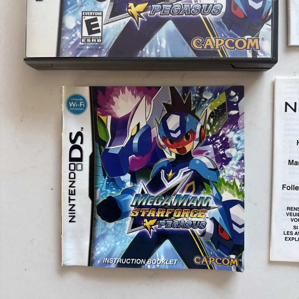 Mega Man Star Force: Pegasus(任天堂 DS 2007)正品完整全新带盒已测试 — 第 3/4 张图片