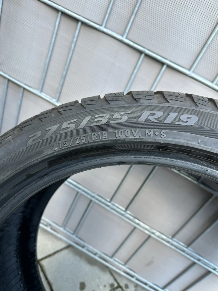 Pirelli P Zero Winter RF * (E) XL M+S 3PMSF Runflat 275/35 R19 100V Winterreifen - Bild 2 von 4