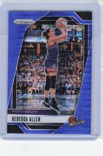 2024 Panini Prizm WNBA #124 Rebecca Allen Blue Prizms #/199