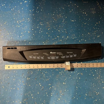 AMANA Dishwasher Control PANEL BLACK 919348 6-919803 99003369 black