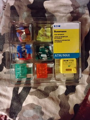 #ad Bussmann NO.64 ATM Mini and MAX Blade Fuse Tester Puller Kit NO64 $30.00
