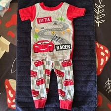 Disney Cars Lightning McQueen Baby Pajamas Size 12 Months Sleepwear PJs