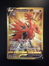Galarian Zapdos V (Secret) 182/172 Swsh09: Brilliant Stars Holo Pokemon
