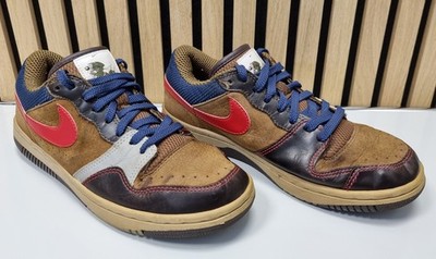 Nike Court Force Low Bison Sport Red Cappuccino 313940-261 Sneaker Gr. 41 US 8