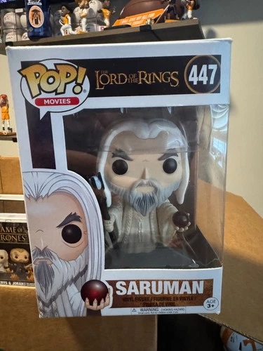 Funko Pop! #447 Saruman - The Lord of the Rings The Hobbit Pop Movies Read