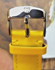 TECHNOMARINE-Original-17mm Nice Bright Yellow Leather Watch Band-FREE SHIPPING!! — photo 4