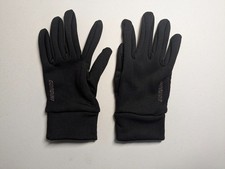 Gordini Men's Winter Gloves Size M Black Touchscreen Silicone Grip Fleece