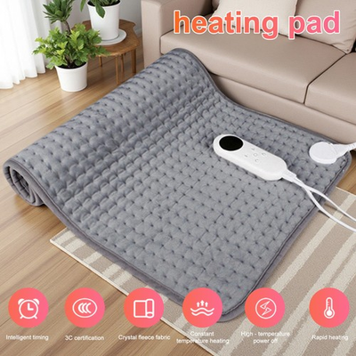 #ad 6 Levels Electric Heating Pad For Back Pain Cramps Relief Auto Shut Off 12quot;x24quot; $15.79