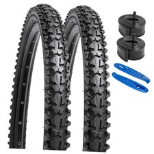 26" Mountain Bike Tires 26x1.95/53-559 Folding Bicycle Tires 2 2 tires 2 tubes