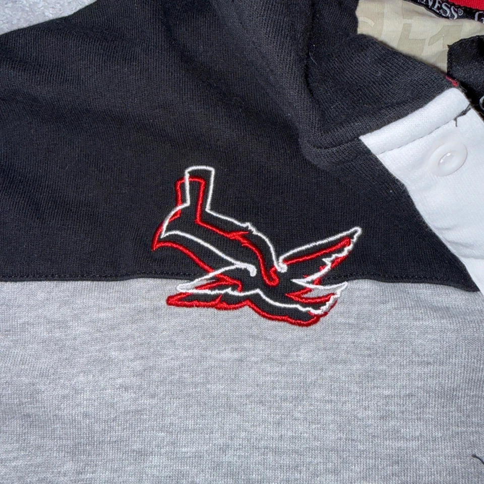 Guinness 1759 Sudadera con Capucha Bloque de Color Bordado Logo Cerveza Gráfico Hombres Sudadera Foto 4 de 4