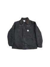 Vintage CARHARTT Chore Work Jacket Mens XXL Black