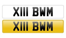X111 BWM Cherished Private Number Plate BMW