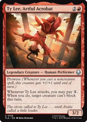 Ty Lee, Artful Acrobat - 158 - NM - Avatar: The Last Airbender