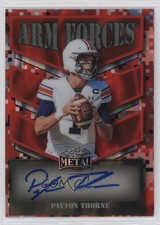 2025 Leaf Metal Arm Forces Red Lava 10/10 Payton Thorne #AF-PT1 Auto 1u6