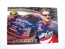 Dale Jarrett 1999 Press Pass PREMIUM #12 Ford Quality Care NASCAR HOF