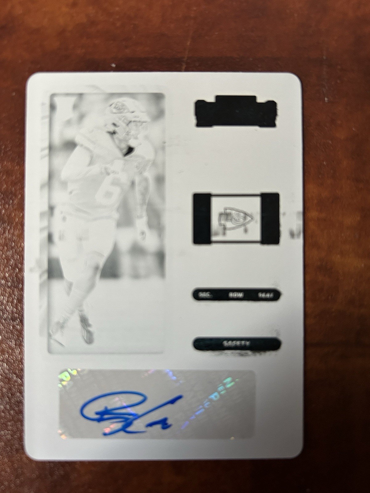 Bryan Cook Panini Contenders #177 Autograph