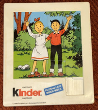 Czekolada dla dzieci - puzzle przesuwne / gra w przesuwanie motyw Beneluksu szer. 20x17cm