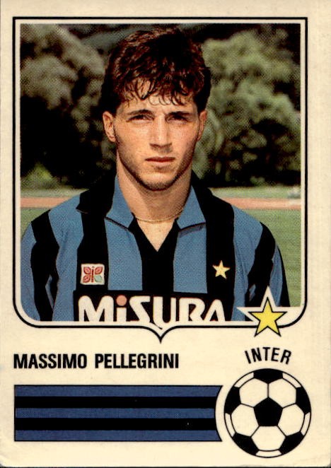 Figurina Forza Goal Perfetti 1985/86 # INTER/18 Massimo Pellegrini Inter