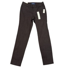 Old Navy Pixie Ankle Pants Women's Size 0 Mid-Rise Dark Gray Professional Look