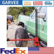 🔵High Lift Farm Jack 60" Ratcheting Utility Jack with 3 Ton (6,600 Lb) Capacity