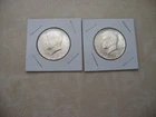 1964 Kennedy Half Dollars  - 2 coins - 90% Silver Circulated condition  - (Dx2)