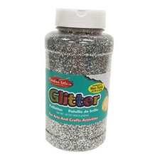 Creative Arts by Glitter 16 Ounce Bottle 41145 Silver