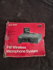 Radio Shack FM Wireless Microphone System Cat. No. 32-1221B