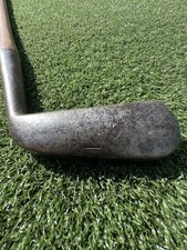 Antique Tom Stewart St Andrews Jigger Special Hickory Shaft Golf Club Scotland