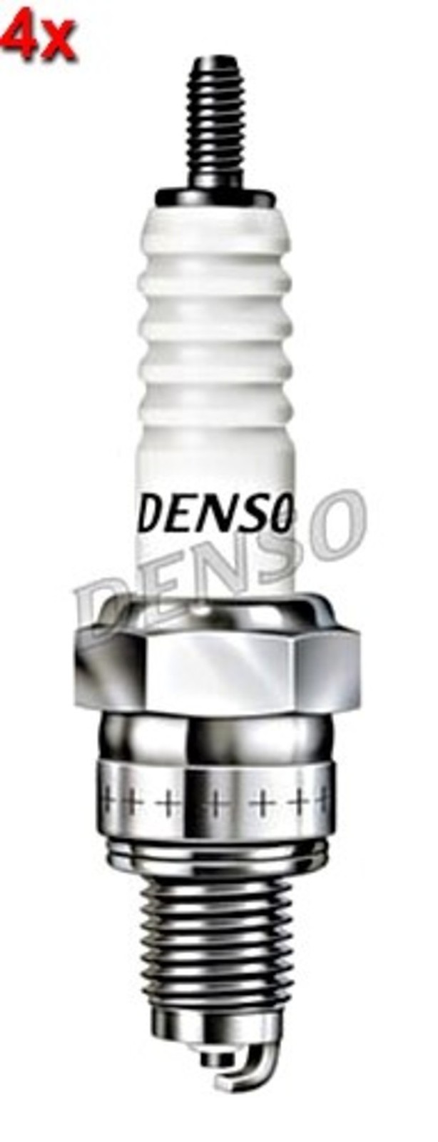 DENSO 4x Spark Plugs For HONDA KAWASAKI YAMAHA 98056-55713