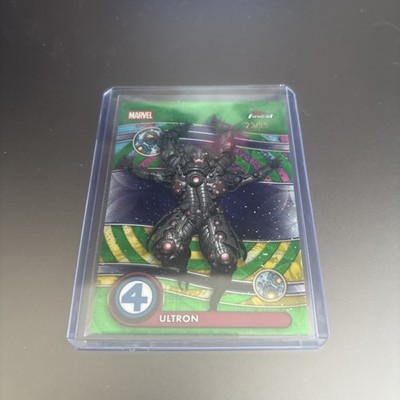 2026 Topps Finest Fantastic Four - Ultron Negative Zone Green /99 #NZ-093