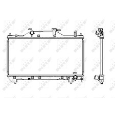 NRF 53380 K&Uuml;HLER WASSERK&Uuml;HLER MOTORK&Uuml;HLER 164000D080 NEU
