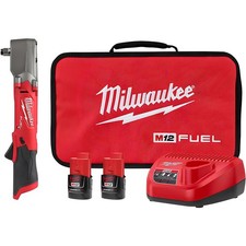 Milwaukee M12 Fuel 1/2Inch Right Angle Impact Wrench Kit