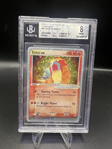 Entei ex graded BGS 8 for sale on eBay