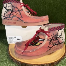 Clarks Wallabee Evo Stranger Things Hell Fire Club Mens Shoe Size 11 Dark Sand