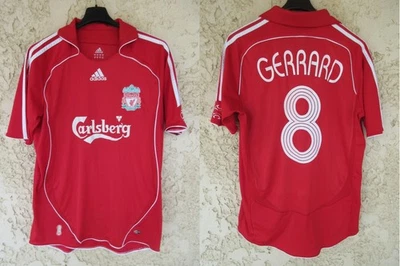 Maillot LIVERPOOL 2006 2007 2008 Steven GERRARD n°8 ADIDAS vintage shirt M - Photo 1/4