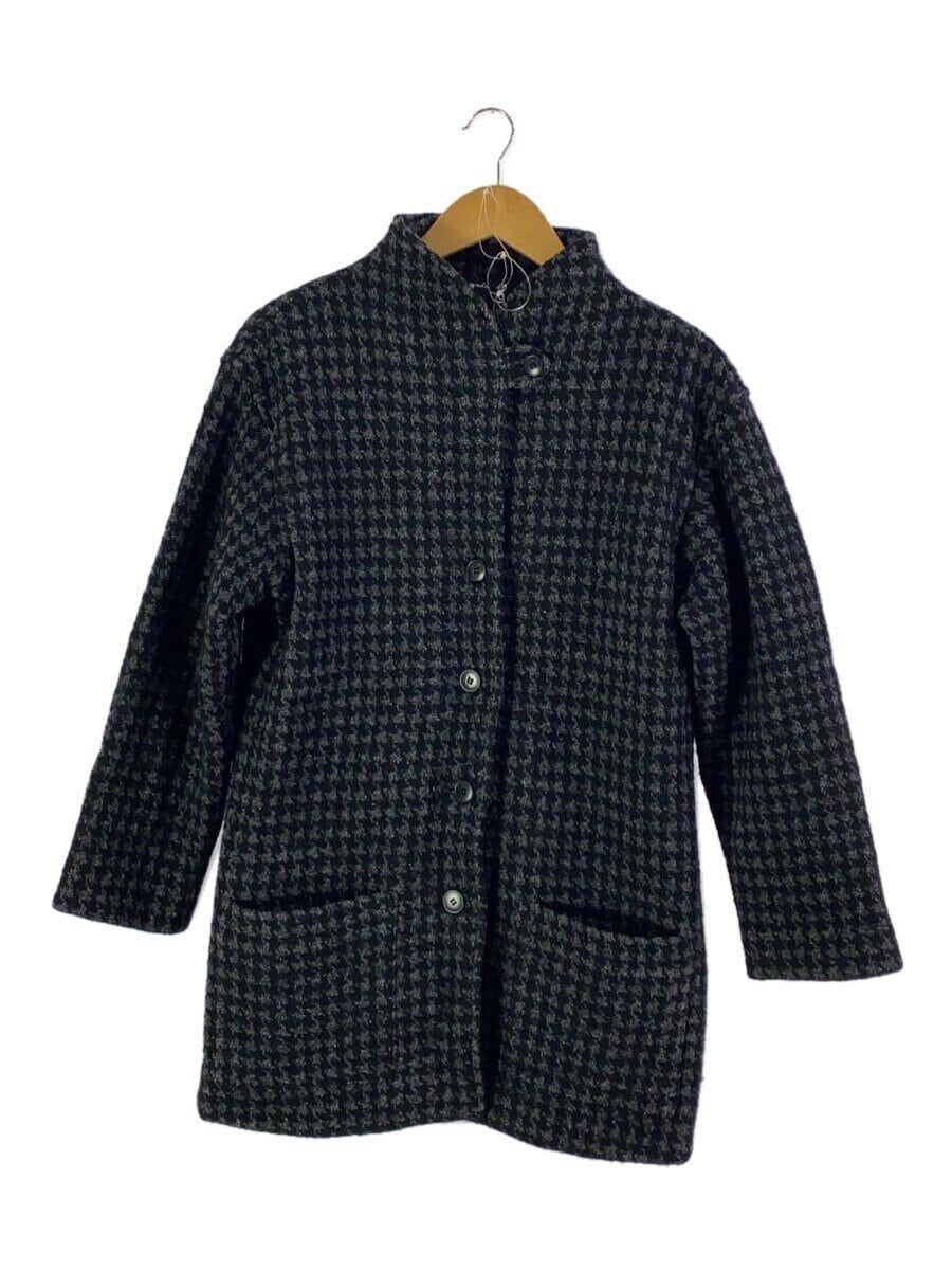 ALTRA agnes b. Altro cappotto 3 lana nero pied de poule G813 JGB7