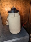 Antique Crock Stoneware Canning Jar — photo 4